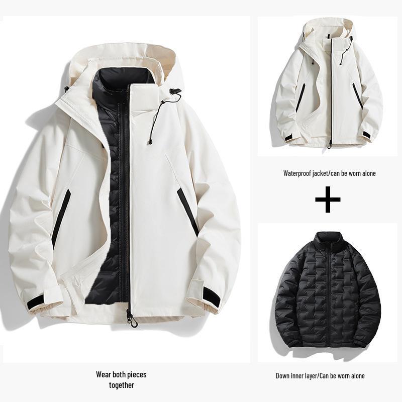 Bird's Unisex 3-in-1 Windproof & Water-Resistant Ski Jacket