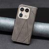 Mi11Lite Geometric Phone Protect Case on For Xiaomi 11 Lite 5G NE Leather Wallet Case for Xiaomi Mi 11 Lite Magnetic Cover Funda