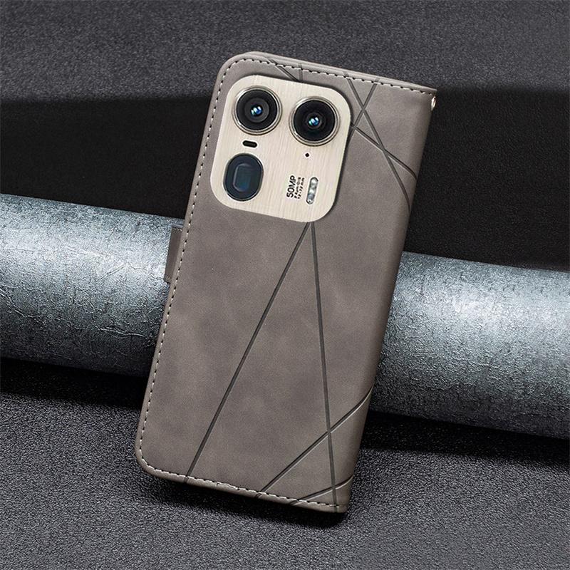 Mi11Lite Geometric Phone Protect Case on For Xiaomi 11 Lite 5G NE Leather Wallet Case for Xiaomi Mi 11 Lite Magnetic Cover Funda