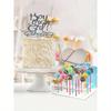 1pc Clear Acrylic Cake Stand, Dessert Display Rack, Birthday Party Gathering Table Decoration, Christmas