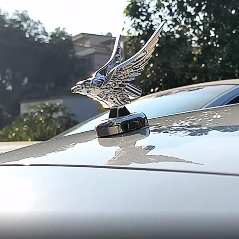 Decorazione Ornamentale Emblema Aquila per Auto Cofano Motore Emblema Aquila 3D Patch di Modifica Loghi Accessori Decorativi Esterni