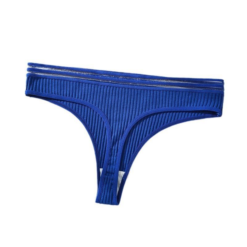 Heißer Verkauf Sexy Thread Unterwäsche Niedrige Taille Sport Dreieck Dessous Frauen Hohl Taille Gürtel Frauen Höschen