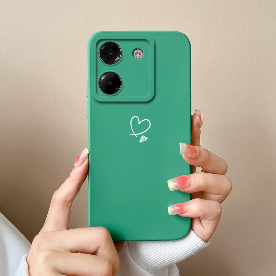 For Xiaomi Poco M7 Pro 5G Case Cute Cartoon Sweet Girl Silicone Soft Protective Back Cover For XiaomiPocoM7 Pro 5G Fundas Coque