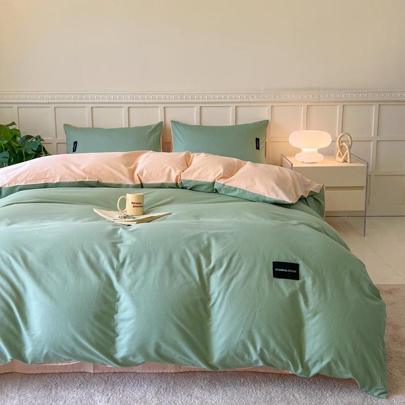 White Bedding Comforter Set with Pillowcase Bed Sheet Single Full Size Bed Linen Duvet Cover Set Queen/King Double Single Bed
