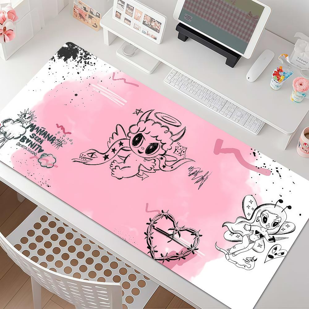Singer Kkarol G Funny Mouse Pad Anti Slip Rubber Edge Locked Thickened Laptop Gaming Desk Mat