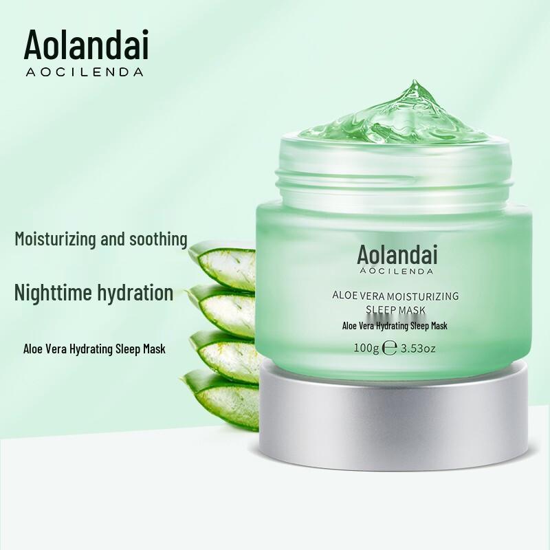 AOCILENDA Pregnancy-Safe Aloe Hydrating Sleeping Mask