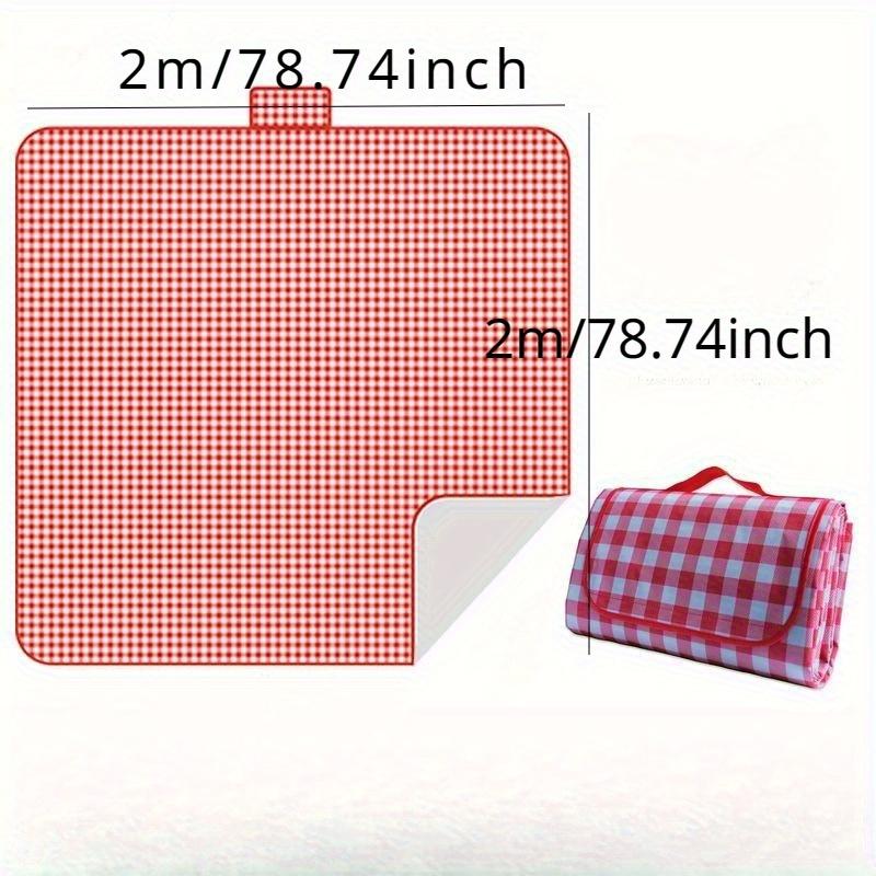 Waterproof Picnic Blanket - Non-woven Outdoor Mat, Portable Folding Camping and Beach Blanket, Suitable for Family Picnics