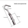 304 Stainless Steel Eye Bolt Expansion Hook for Yoga Hammock