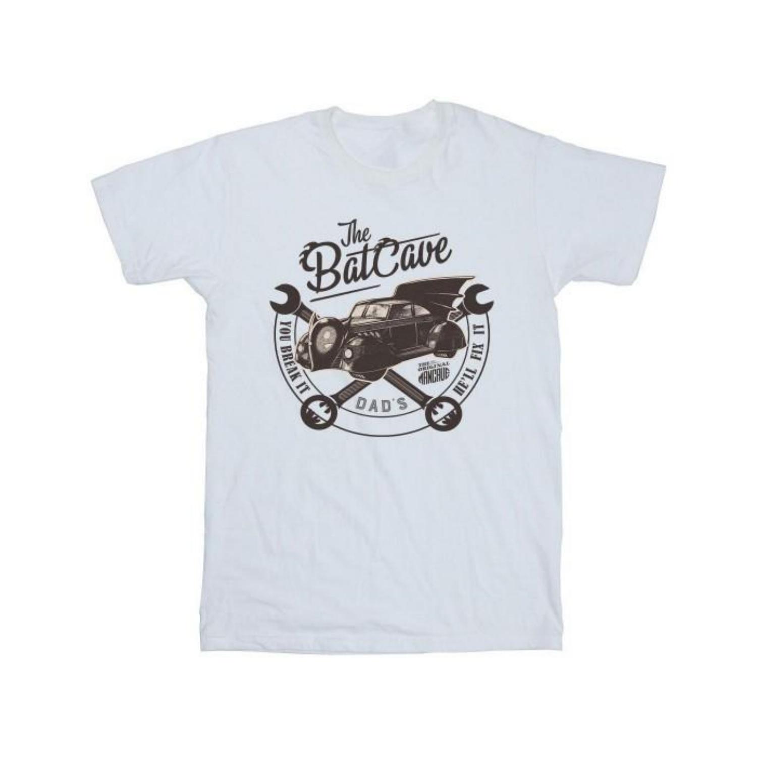Batman Boys Batcave Car Cotton T-Shirt S чёрный