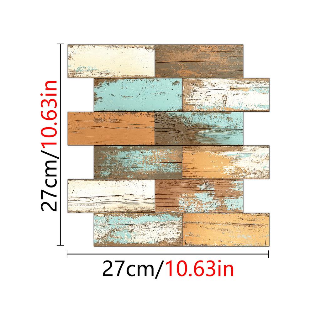 Special Shaped Marble Embossing Tiles Wall Sticker Kitchen Oil-Proof Bathroom Washbasin Art Mural Decals