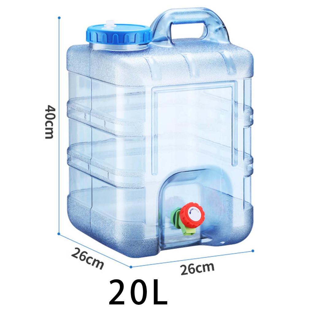 5-25L Tragbarer Wassertank Haushalt Großes Fassungsvermögen Wasserspeicherbehälter Wasserkanister für Outdoor-Camping