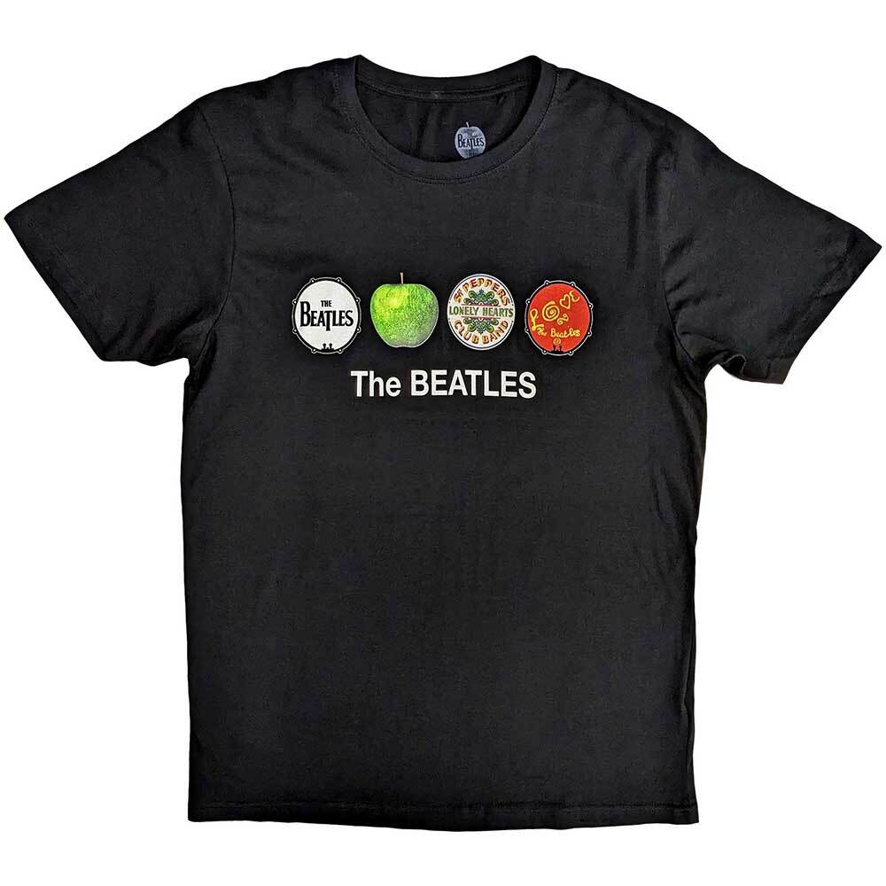 

The Beatles Unisex T-Shirt: Apple Drums 2XL