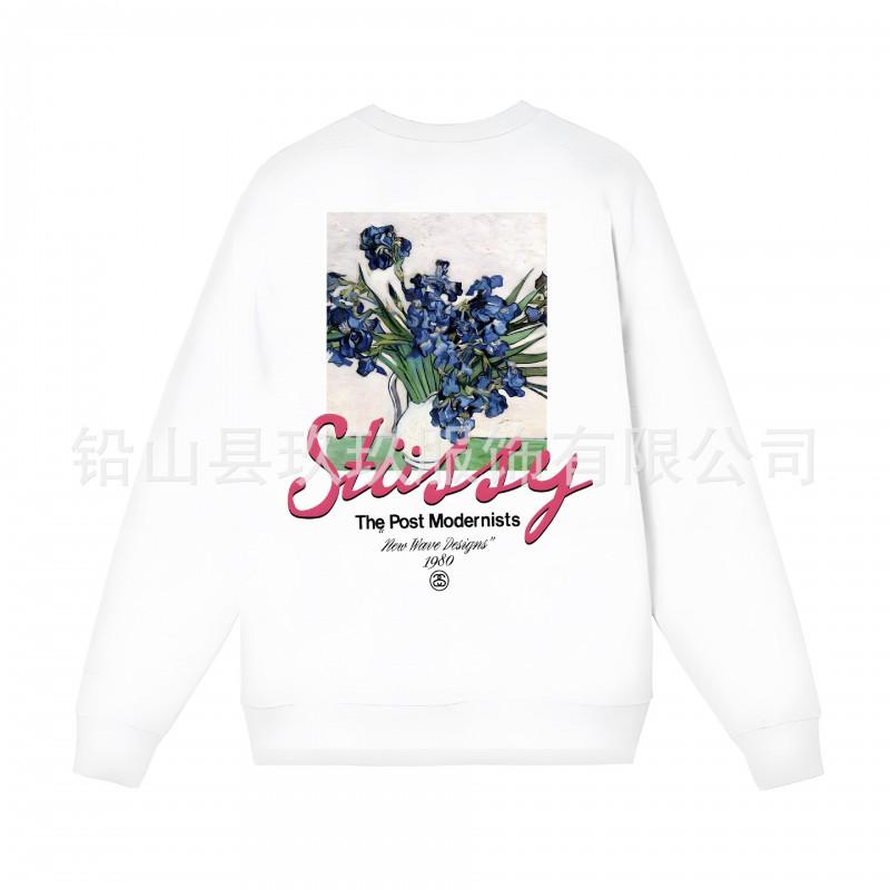 Unisex Cotton Graphic Print Hoodie Loose Fit Streetwear Pullover Sweatshirt Fall