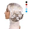 Bronzing Flower Women's Hat Elastic Casual Hair Bonnets African Turban Caps  Four Seasons
