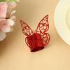 10 Pcs 3D Butterfly Gift Wrap Hollow Butterfly Glitter Wrapping Ribbon for Craft Floral Wedding Gift Wrapping