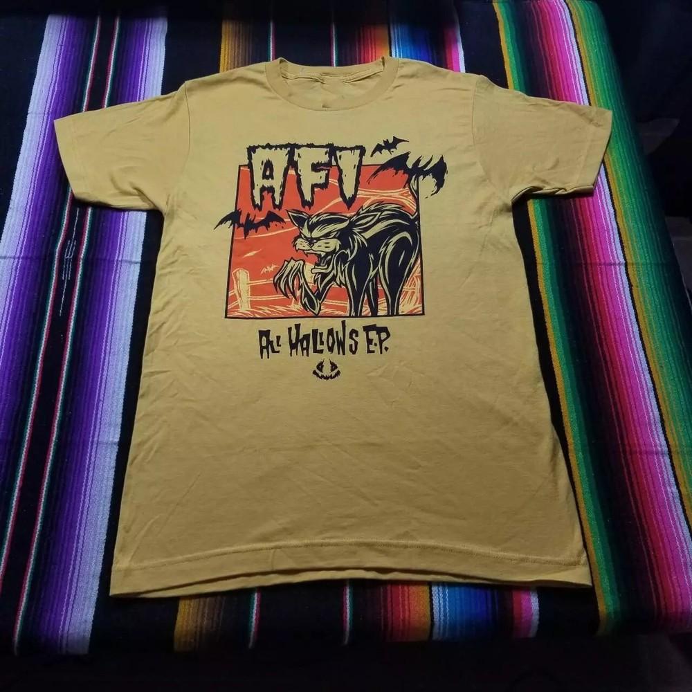 

AFI shirt All Hallows’ E.P. Shirt Vintage Unisex Heavy Cotton S-5XL Gold Unisex T-Shirt XL