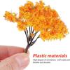 LIOOBO Fairy Garden Tree Plant Ornament: Miniature Garden Accessories, 12pcs Mixed Model Trees 2.1-2.5 Inches for DIY Crafts Micro Landscape Train