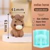 **Chinese Zodiac Silicone Molds: 3D Cartoon Chocolate & Cake Decorating Set**