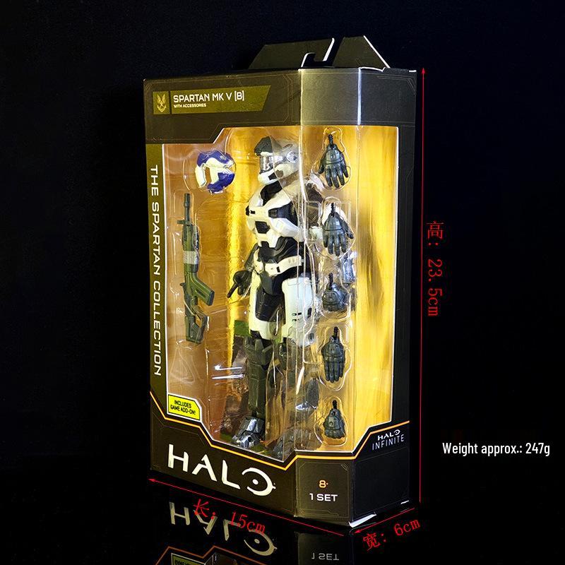Essential! HALO Infinite Master Chief 6.5" Articulated Model Toy for Kids