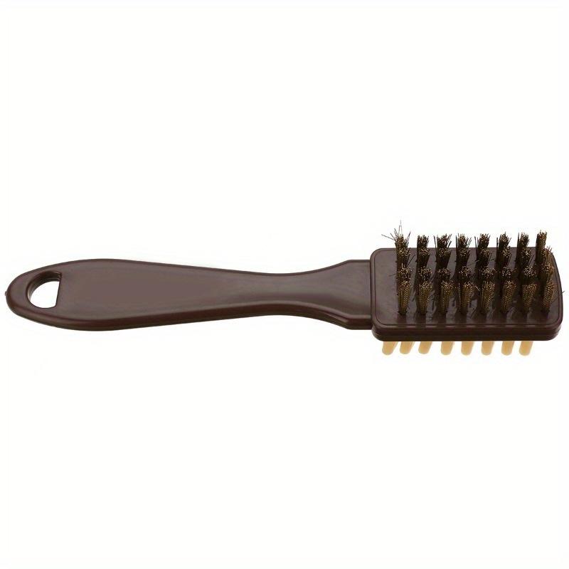 1pcs 2-Sided Cleaning Brush Rubber Eraser Set Fit for Suede Nubuck Shoes Steel + Plastic + Rubber Boot Cleaner
