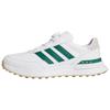 S2G 26 Boa Sapatos de Golfe Sem Cravos Confortáveis Impermeáveis Tênis Masculino Branco Verde JQ3463