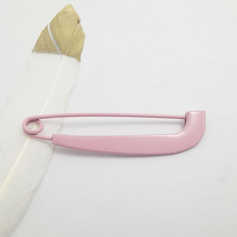Shawl Buckle Large Scarf Buckle Baking Paint Safety Pins DIY Rustproof Buckle Pin Metal Brooch Badge
