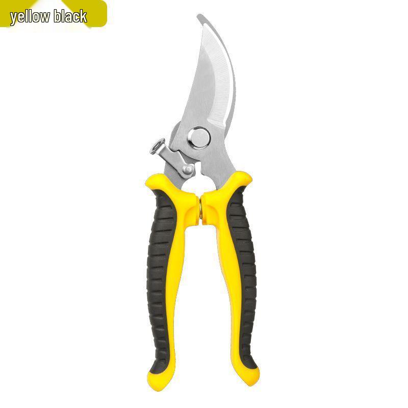 Stainless Steel Pruning Shears: Ideal for Garden & Horticulture, Perfect for Flower Pruning, Fruit Tree Trimming, and Fruit Picking.