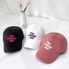 New Arrivals Open Run Hat Violet Lettering Cap