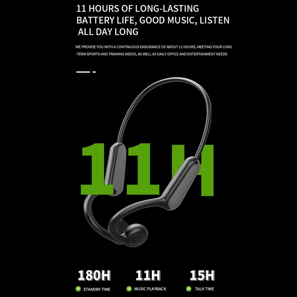 Căști Wireless Sports Running B8 Bone Conduction BT Standby ultra lung