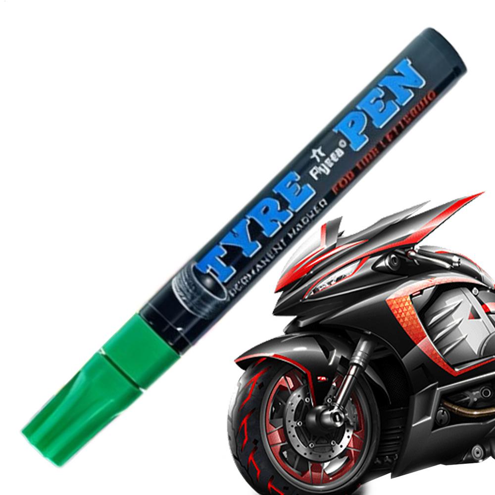 Car Tire Letter Pen Erasable Weatherproof Non-Fading Quick Dry Tyre Drawing Marker Wheels Paint Tires Drawing Pen For Vehicle