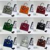 Cross-border Special Platinum Outer Seam Crocodile Pattern European and American Two-layer Cowhide Single Shoulder Messenger Handbag New Versatile