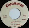 7inch Record GUY SHANNON  Naughty Girl  Please Forgive C758 Cinnamon 1972 US CountryFolk Used