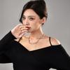 Pearl Tassel Personality Star Tassel Necklace Women'S Niche Light Luxury Temperament Neck Chain Versatile Autumn And Winter Chain