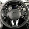 For Mercedes Benz A B C E GLA CLA GLC GLS GLE V Class W246 W205 C117 X253 W447 Car Steering Wheel Panel Frame Cover Trim