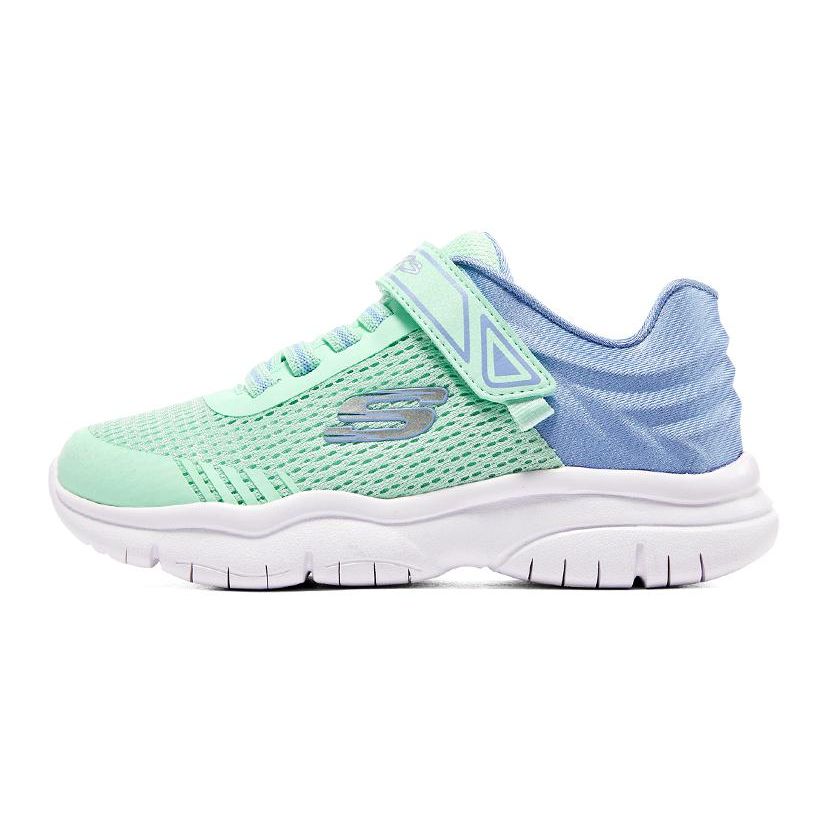 Skechers Flex Blast Kids Casual Shoes Kids Sneaker Green Blue 302476L-MTMT 35