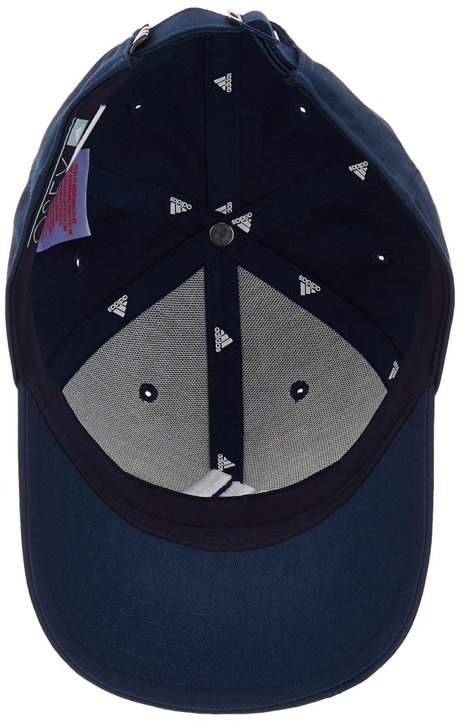Adidas GNS10 Baseball Cotton Crew Size cm Men's Cap, Navy/Crew Navy/White (GM6273), 54.0-57.0