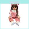 All-pink 55cm Full Silicone Baby Doll Soft And Flexible With Lifelike Features