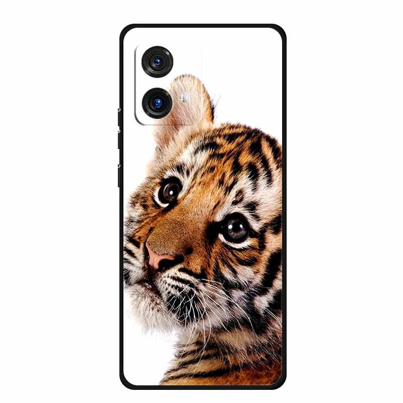 For Motorola Moto G84 G54 5G Case Fashion TPU Soft Silicone Cover Phone Cases for Moto G54 MotoG84 2023 Original New Tiger Capa