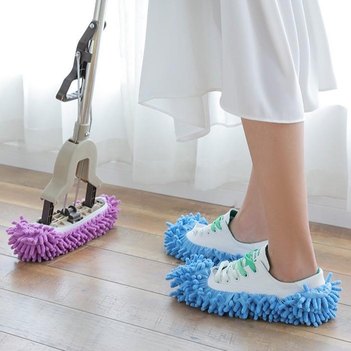 

Floor Cleaning Can Be Disassembled, Washed, Wiped, Mopped, Shoe Covers, Mop Covers One Size фіолетовий