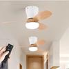 3 Light Colors 6 Speed Adjustable Ceiling Fan Light Kitchen Balcony Fan Lamp Living Room Modern LED Lighting Fan