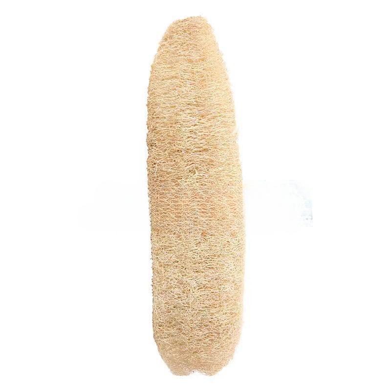 HOMZY 1pcs Natural Loofah Sponge Multi-purpose Cleaning Tool for Kitchen Bathroom Scrubber for Daily Cleansing Wash Body Scrubber Spa