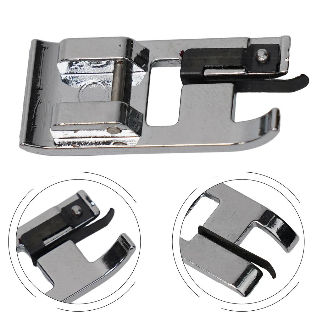 Overlock Overcast Sewing Machine Presser Foot Fits Most Low Shank Snap-On Singer, Brother, Babylock, Elna Sewing Machines