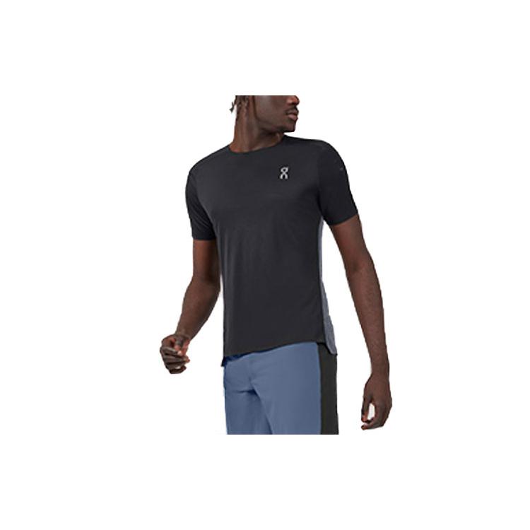 On Running T Shirt Men's Black/Dark Gray 102.00289