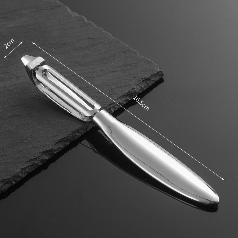 Stainless Steel Multi-Purpose Fruit & Vegetable Peeler with Zinc Alloy Slicer