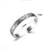 Silver Color Cuff Bracelet for Women Vintage Fashion Plum Flower Party Accessories Thai Silver Jewelry Gifts