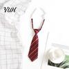 Child Dress Shirt Tie Kids Pre-tied Necktie for Boys Girls, Adjustable with Elastic Strap British Style School Uniforms Wedding And Cosplay,