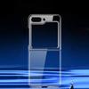 For Samsung Galaxy Z Flip 7 6 5 7FE Frameless PC Phone Case W25 W24 Flip Ultra-thin Transparent Protective Back Cover Shell