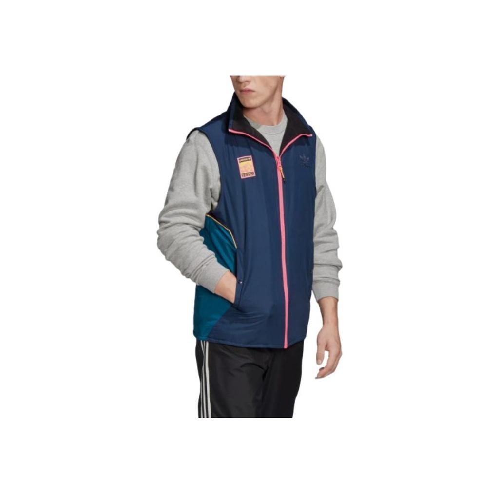 Adidas Originals Adiplore Retro Outdoor Vest Men Vests Navy-Blue FR0595