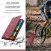 For iPhone 14 Plus Vintage Leather Flip Wallet Case with RFID Blocking Card Slot, Matte Retro Folio Cover for Women Men (4 Colors)