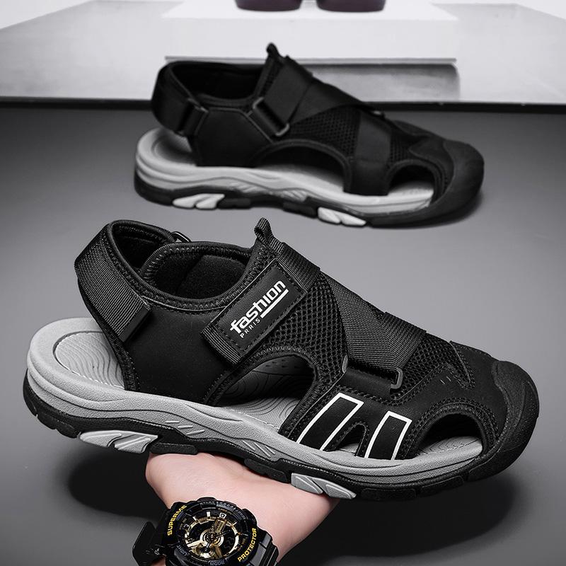 Fashion Summer Fashion Men Sandals Men Flat Heel Casual Comfortable High Quality Beach Shoes Men Business Office Sandals